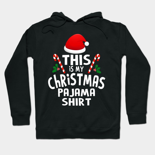 this is my christmas pajamas shirt Hoodie by Bagshaw Gravity